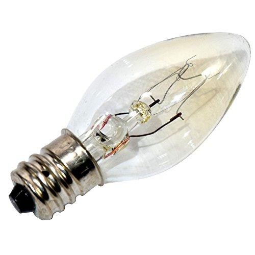 HQRP HQRP 2-Pack 15W 120V Light Bulbs Compatible with Scentsy KE-15WLITE Replacement fits Night Light Plug-in Warmers