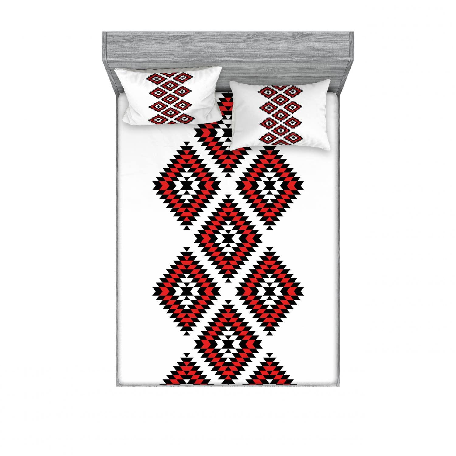 Elf Linen Elf Linen Luxurious 1500 Thread Count Italian Finish 100% Egyptian Cotton 4-Piece Bed Sheet Set, Queen, White Solid Pattern (Fits Mattress Up to 24-26\" Deep Pocket)