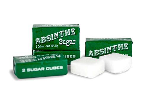 Bonnecaze Absinthe & Home La Fleur Gold-Plated Absinthe plus 10 Sugar Cubes (5 packets) by Bonnecaze Absinthe & Home