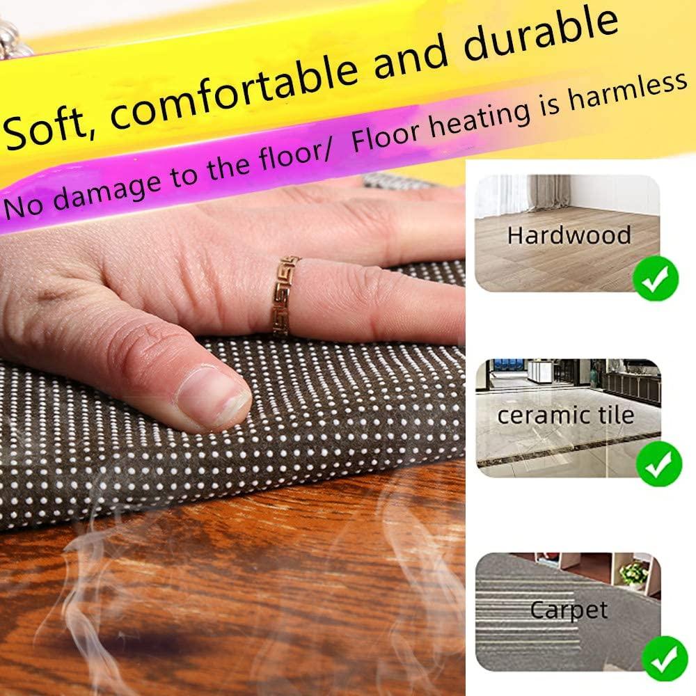 HomeLoft Basics Green Desk Chair Mat Ocean Aestheticism Desk Chair Floor Mat Chair Rug for Office Chair Computer 47 Inch