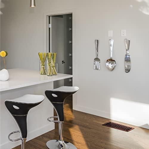 Decor Grates Decor Grates AJH410-RB Oriental Floor Register, 4x10 Inches, Rubbed Bronze Finish