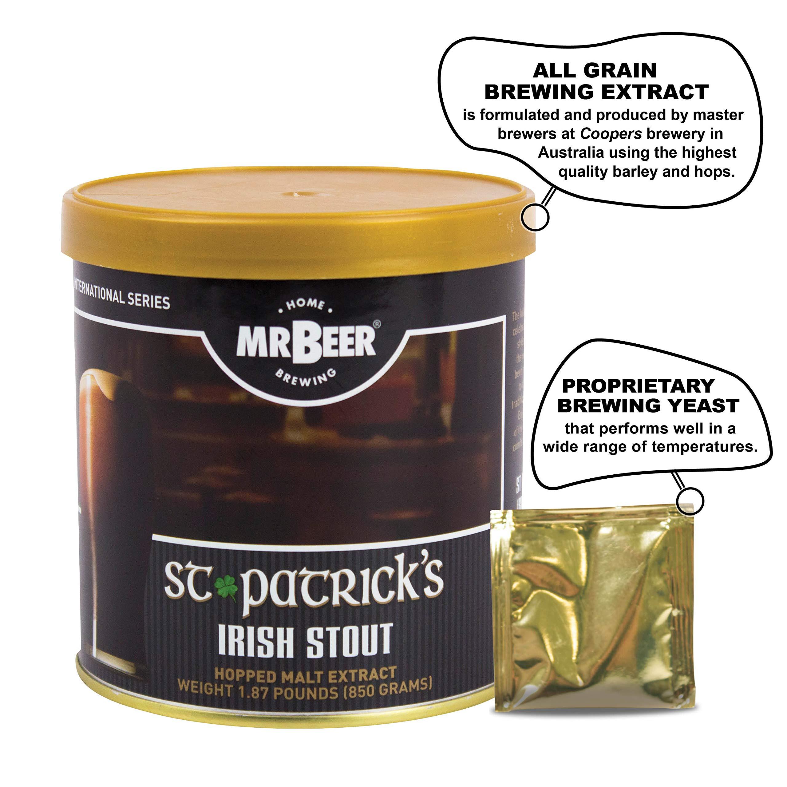 Mr. Beer Mr. Beer Irish Stout 2 Gallon Homebrewing Refill