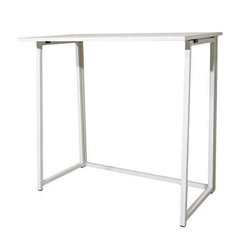 N\\A NA Folding Computer Desk for Small Spaces, Space-Saving Home Office Desk, Foldable Computer Table, Laptop Table, Writing Desk, Compact Study Reading Table