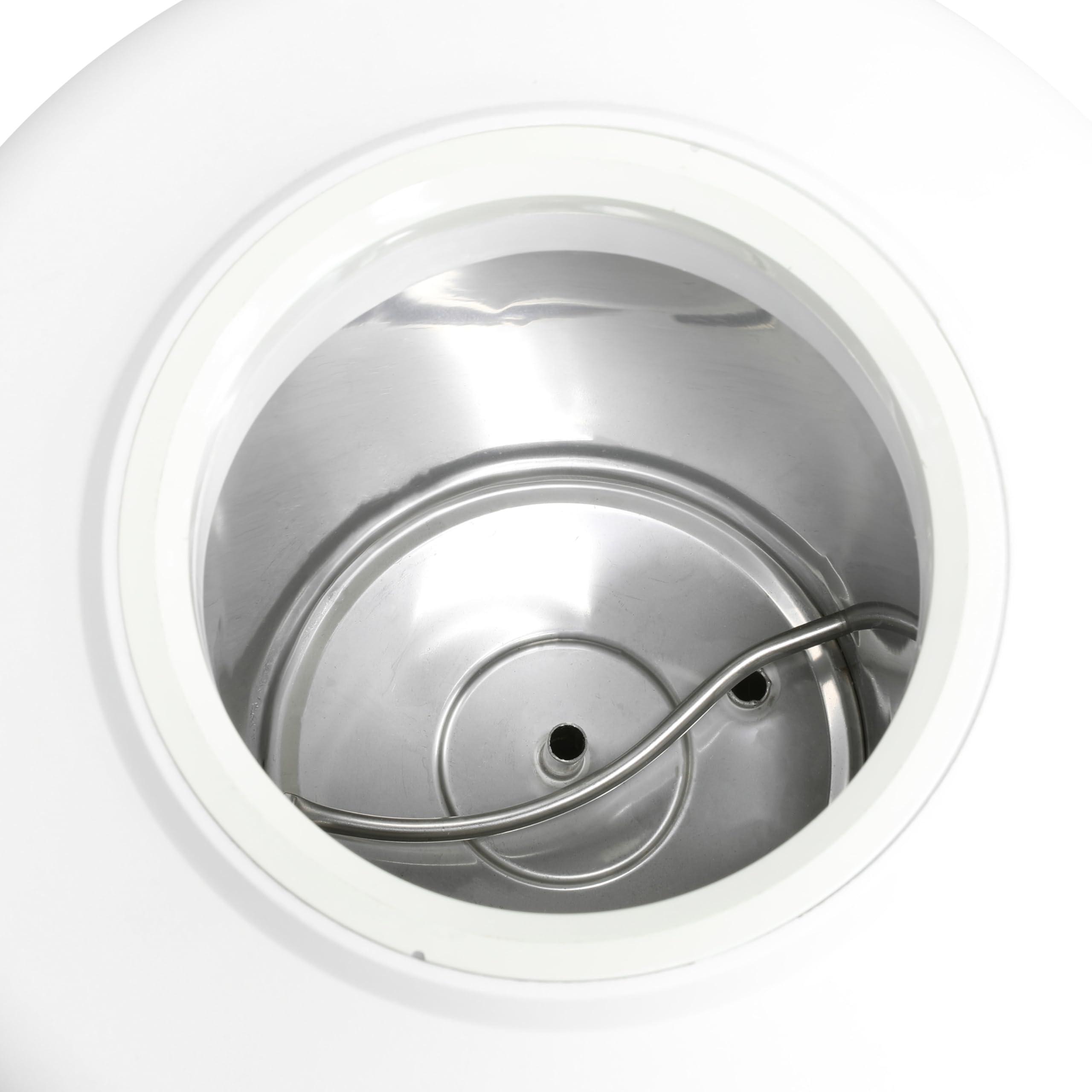 Avanti Avanti Water Cooler Dispenser Top Loading, Holds 3 & 5 Gallon Bottles with Stainless Steel Reservoir, Cold and Room Temperature, Perfect for Homes, Kitchens, Offices, Dorms, White