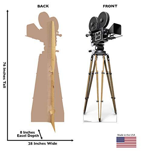 Cardboard People Cardboard People Hollywood Camera Life Size Cardboard Cutout Standup