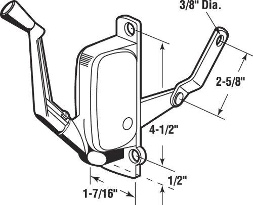PRIME-LINE Prime-Line H 3840 Right-Hand Awning Window Operator, Andersen (Single Pack)