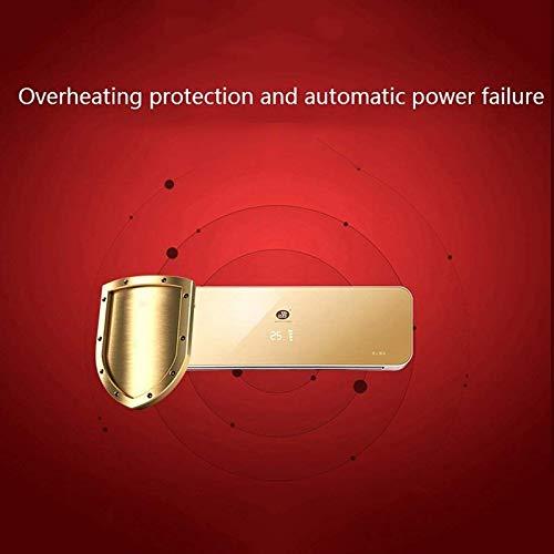 XHMCDZ XHMCDZ Wall Mounted Heater Home Energy-Saving Air Conditioning with Remote Control Heating And Cooling Dual-Use 3 Setting Options