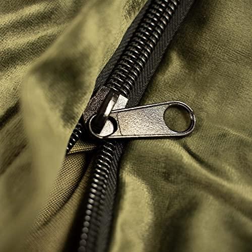 ULTIMATE SACK ULTIMATE SACK 3ft Bean Bag Chair, Oversize Bean Bag Chair for Adults, Comfy Chair Bean Bag Couch Lounge Sofa Loveseat Furniture | Olive Suede