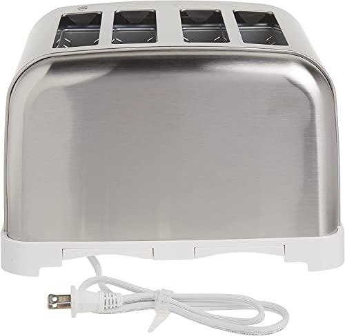 Cuisinart Cuisinart CPT-180WP1 4-Slice Metal Classic Toaster, White/Stainless Steel