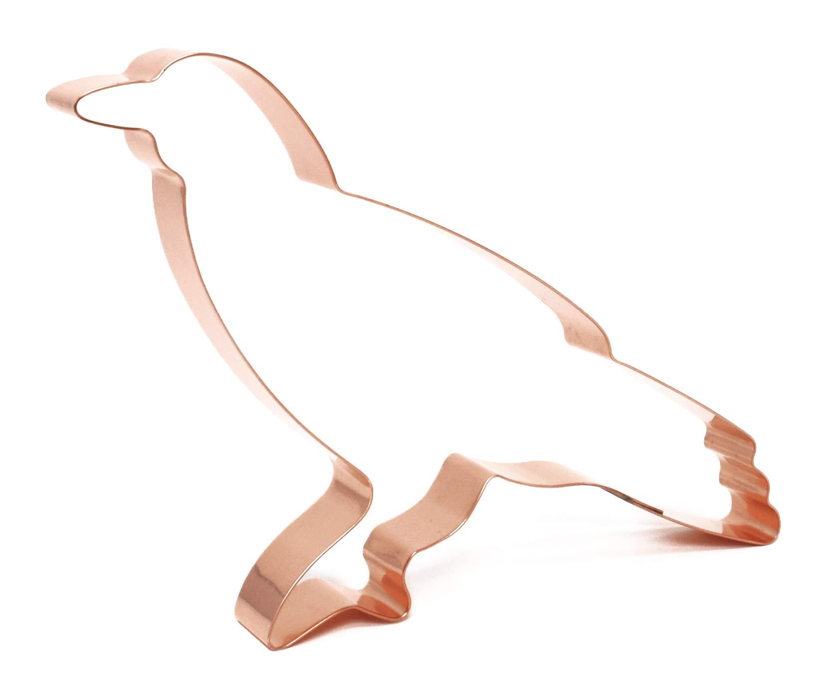 The Fussy Pup Large Crow Bird Cookie Cutter, 6 x 4.5 inches