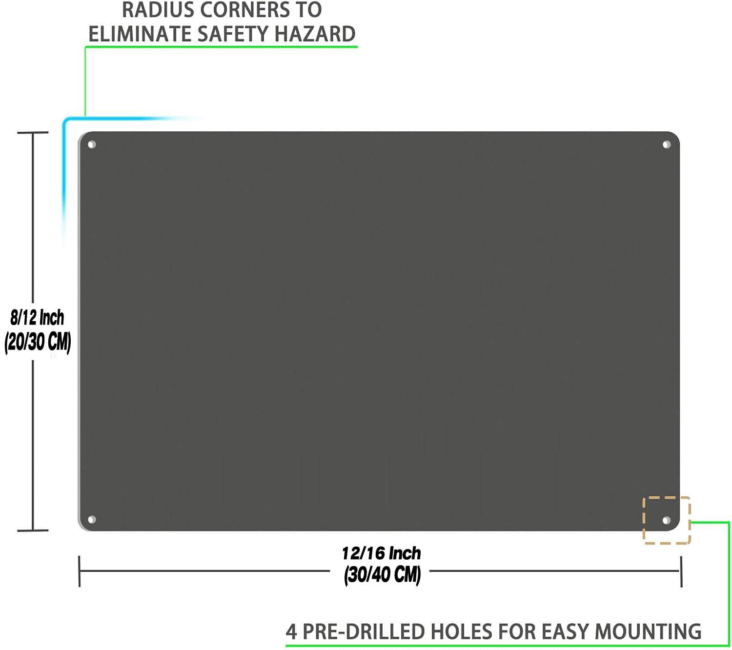 Gnictely Beware of Dog Sign,Dog Signs for Yard,Private Property Signs,Beware Of Dogs \"Beware Of Dogs Property Protected By Video Surveillance\" 8\"X12\" Metal Aluminum Sign