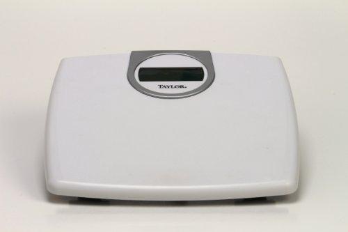 Taylor Taylor Digital 1.2-Inch LCD Bathroom Scale, 330 Lb Capacity, White