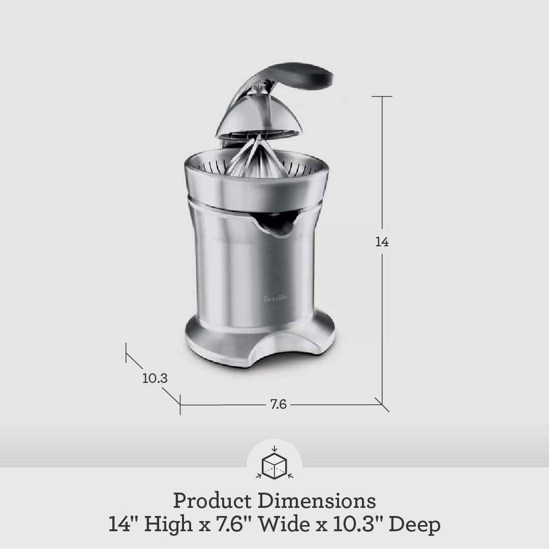 Breville Breville 800CPXL Juicer, One Size, Brushed Stainless