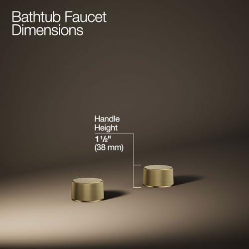 KOHLER Components Deck-Mount Bath Faucet Handles With Oyl Design