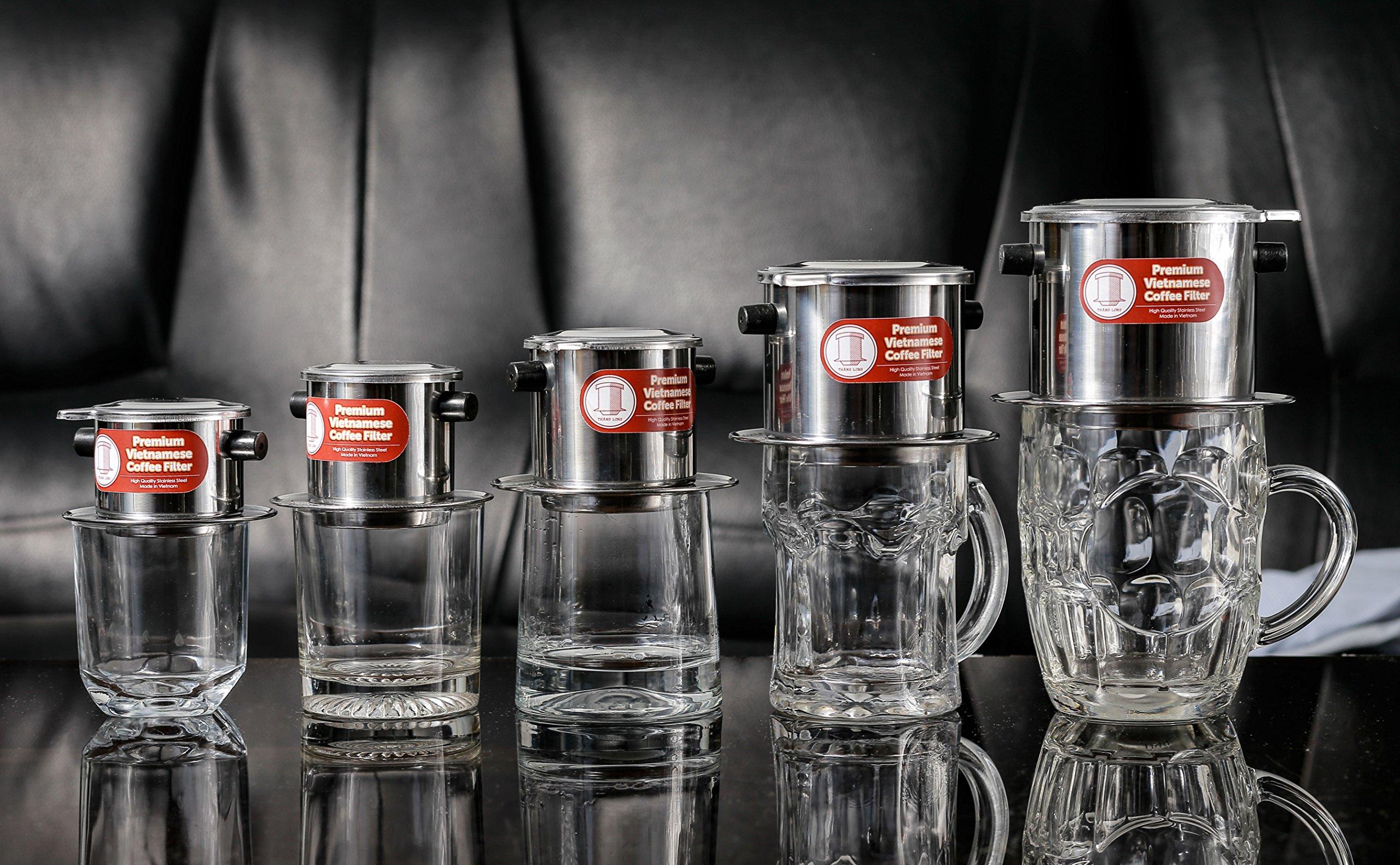 Thang Long Thang Long Vietnamese Coffee Filter, X-Small 4 Ounce, Perfect for Espresso, Paperless