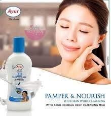 Ayur Ayur Herbal Deep Pore Cleansing Milk 100ml (Pack of 2)
