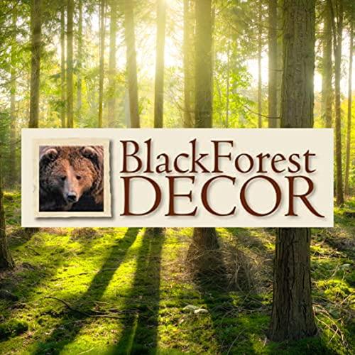 BLACK FOREST DECOR Black Forest Dcor Antler & Wood Mirror