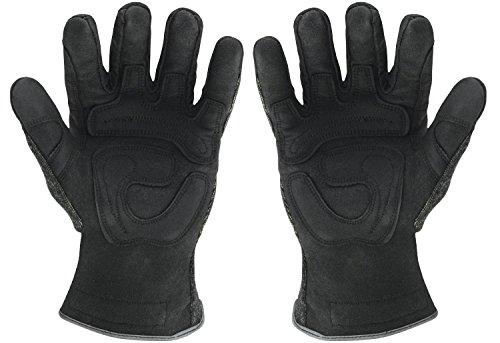 Ironclad Ironclad HEATWORX REINFORCED; Heat and Cut Resistant Gloves, Palm Heat Protection Rated up to 450°F, (1 Pair), Black