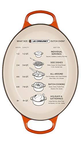 Le Creuset Le Creuset Enameled Cast Iron Signature Oval Dutch Oven, 6.75 qt., Marseille