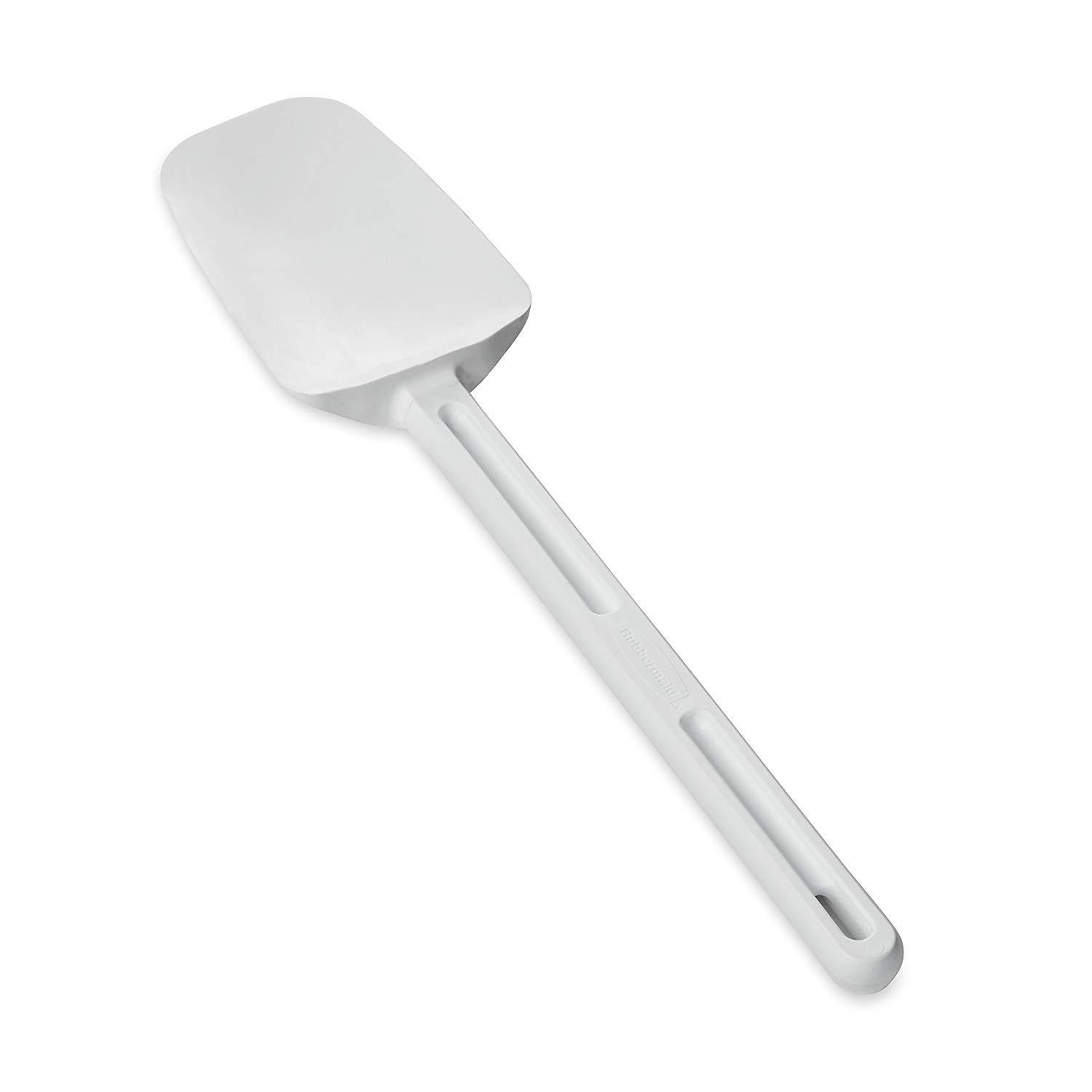 Rubbermaid Rubbermaid Commercial Spoon-Shaped Spatula, 13 1/2 in, White - Includes one each.