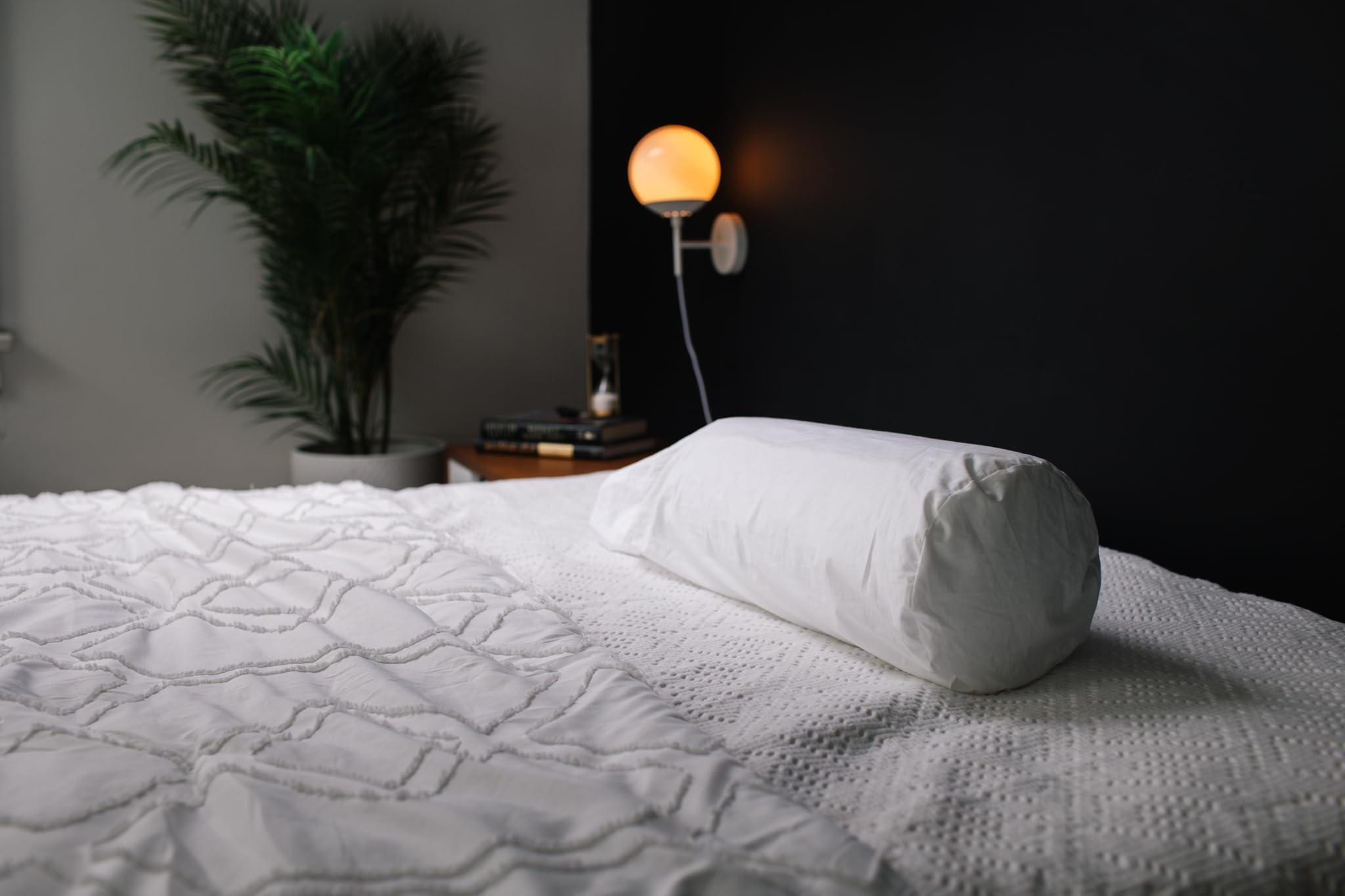 Align-Right Align-Right Therapeutic Cervical Sleeping Pillow with 100% Cotton White Pillow Case (Extra Small)