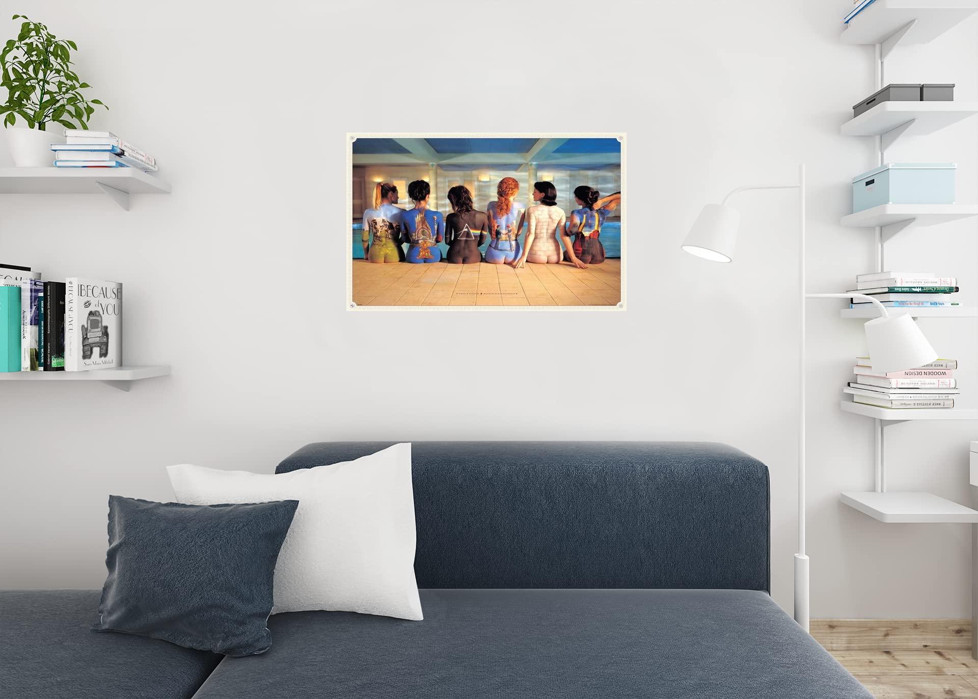 Pink Floyd Pyramid International \"Back Catalogue Pink Floyd Maxi Poster, Multi-Colour, 61 x 91.5 x 1.3 cm