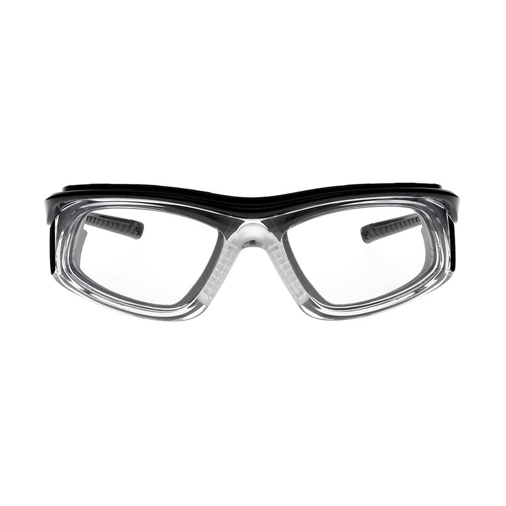 ATTENUTECH ATTENUTECH Radiation Safety Glasses with Full Seal For Splash Protection with .75mm PB Leaded Protective Lenses (Black)