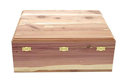 Cedar Essence Cedar Essence Sweater/Storage Box with Lid & Dual Clasps UNFINISHED