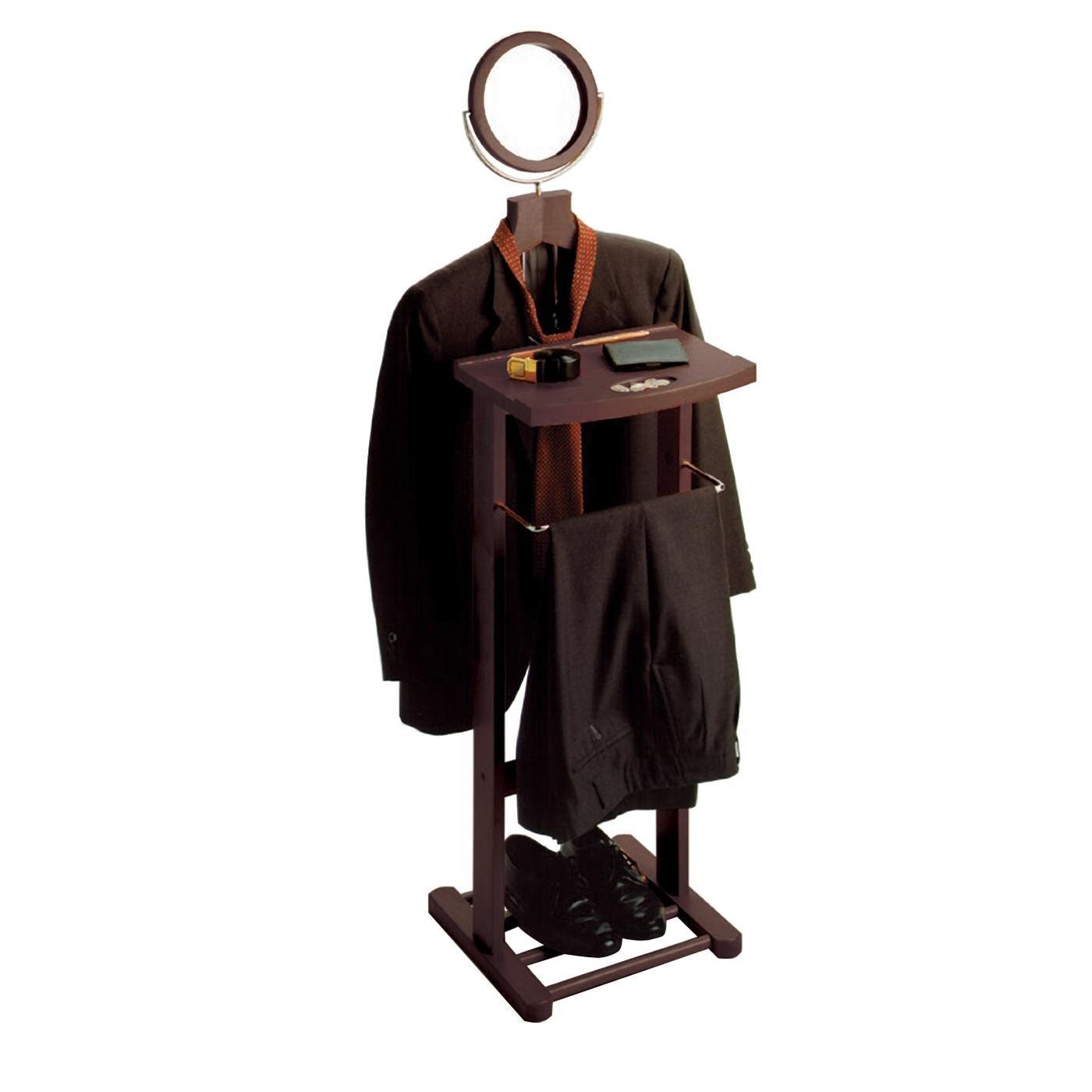 Winsome Winsome Valet Stand with Mirror, Open Base