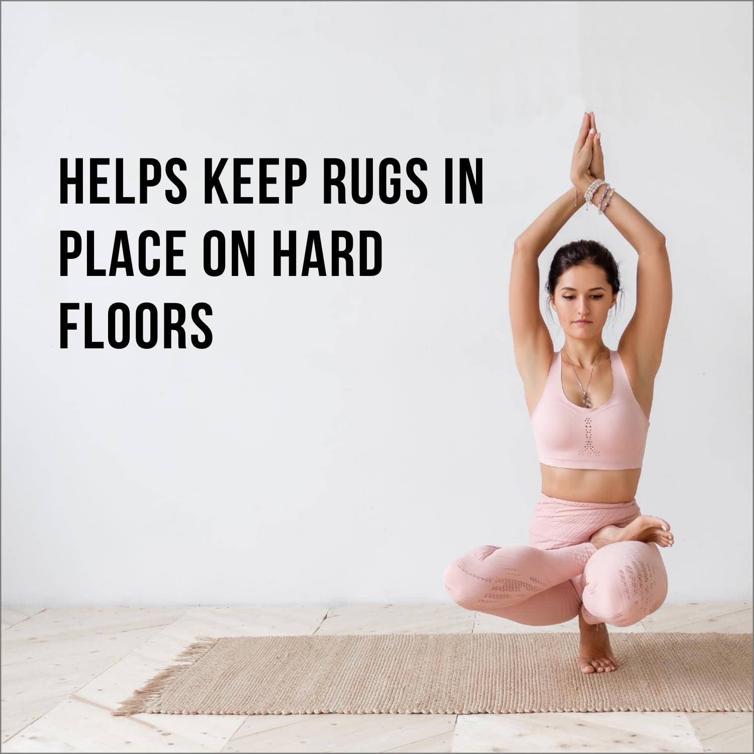 Grip-It Grip-It Solid Grip Non-Slip Rug Pad for Area Rugs and Runner Rugs, Cushioned Rug Gripper for Hardwood Floors 3 x 5 ft