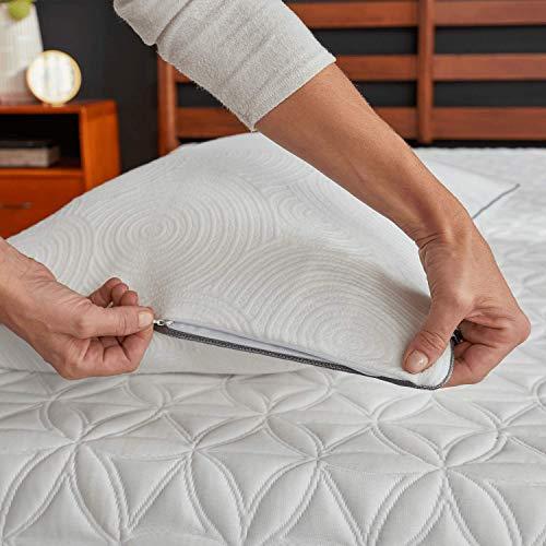 Tempur-Pedic Tempur-Pedic TEMPUR-Protect Pillow Protector, Queen - 28.5\" x 20\", White