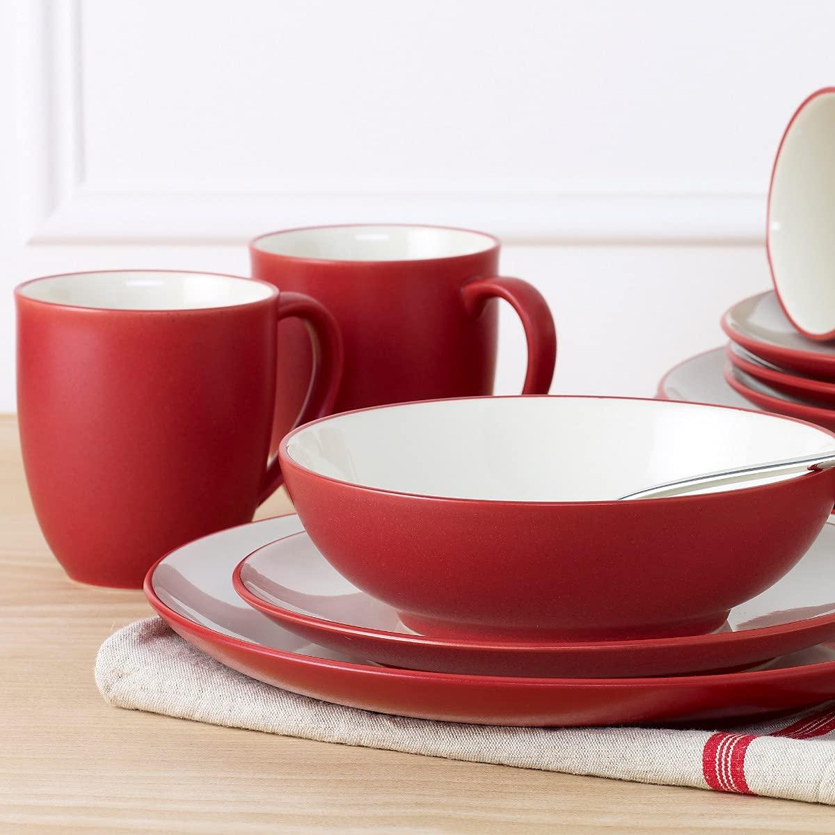 Noritake Noritake Raspberry Colorwave 4 Piece Coupe Place Setting