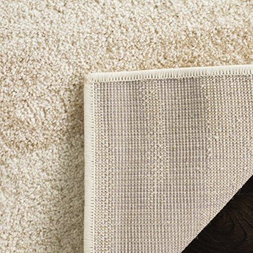 Safavieh SAFAVIEH Adirondack Collection 6\' Square Cream / Champagne ADR125W Modern Wave Distressed Non-Shedding Living Room Bedroom Dining Home Office Area Rug
