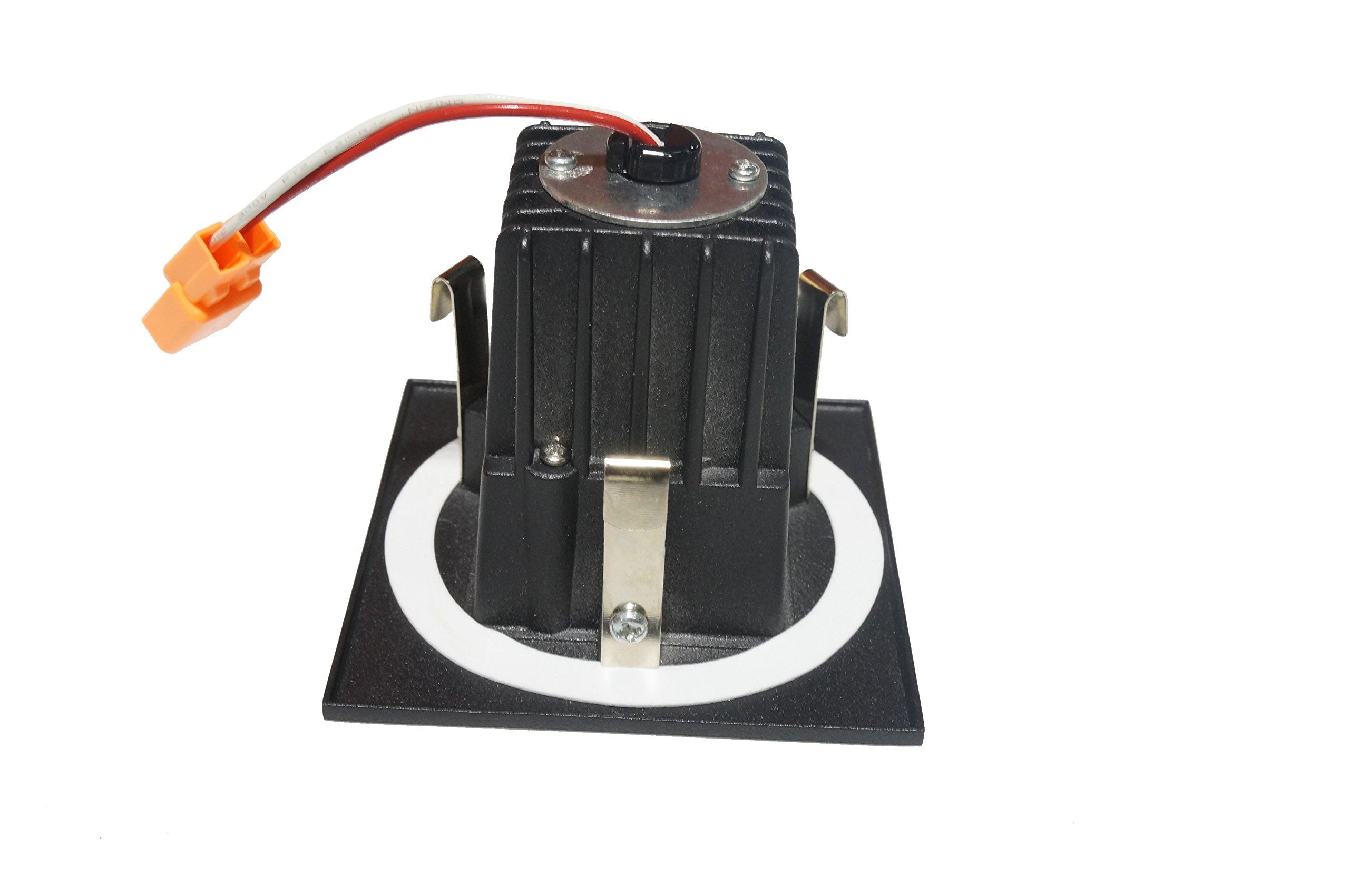 NICOR Lighting NICOR Lighting DQR2-10-120-3K-BK-BF Downlight, Black