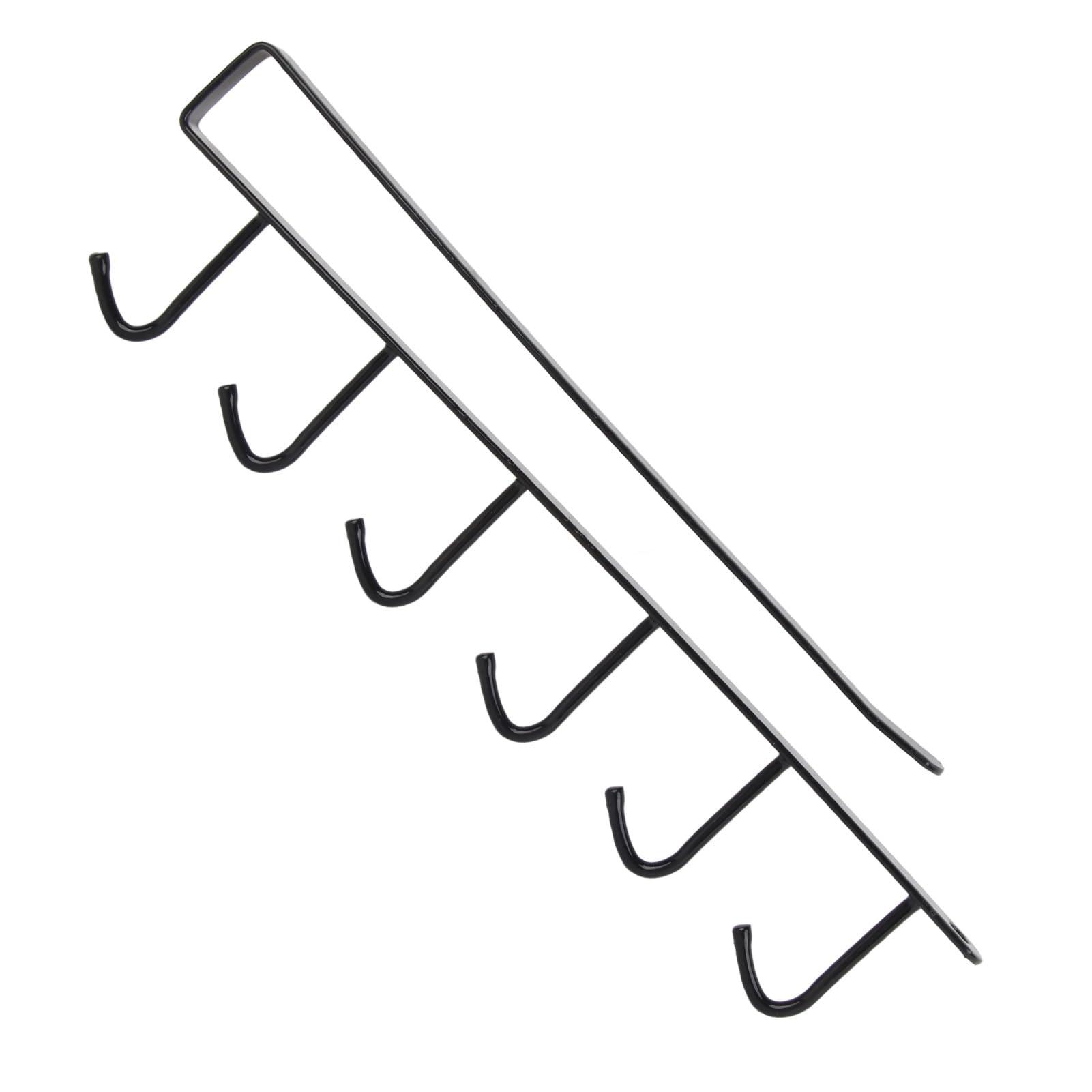 Jwthee Cup Holder Hanger Under Cabinet, Mug Hooks Under Cabinet Mug Hangers Under Shelf Mug Holder Under Cabinet Cup Hooks for Hanging Under Shelf Hooks Coffee Cup Holder Mug Organizer for Kitchen Cabinets