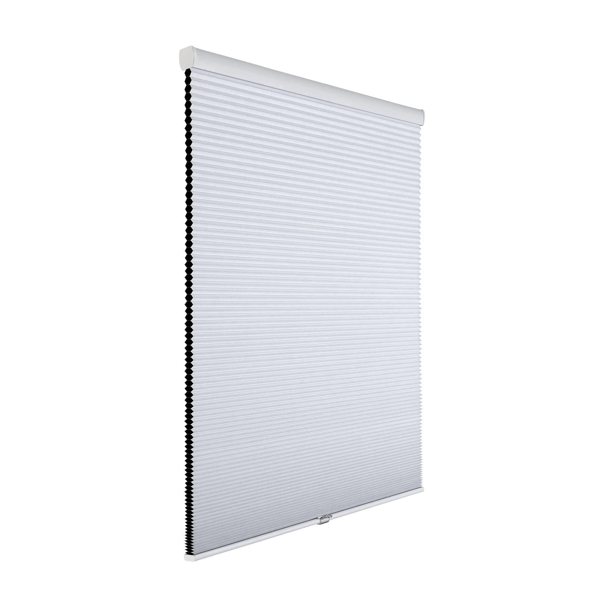 homebox Homebox Cordless 100% Blackout Cellular Shades for Home,Shades for Indoor Windows, Honeycomb Blinds 41" W x 72" H White