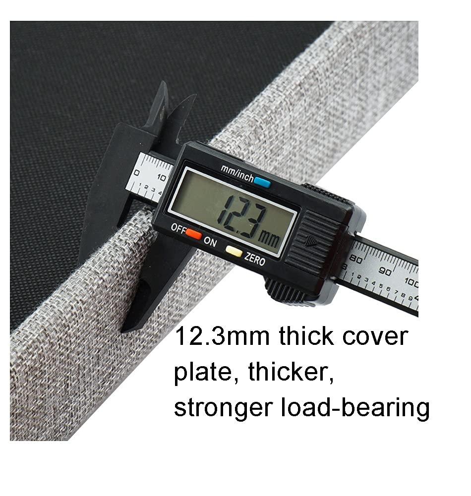 yangjie Storage Ottoman Cube Foot Stools and Ottomans with Storage Ottoman Footstool Toy Footrest Step Stool Folding Ottoman Cube Seat for Space Saving Comfortable Seat (Color : Pink, Size : 76X38X38cm)