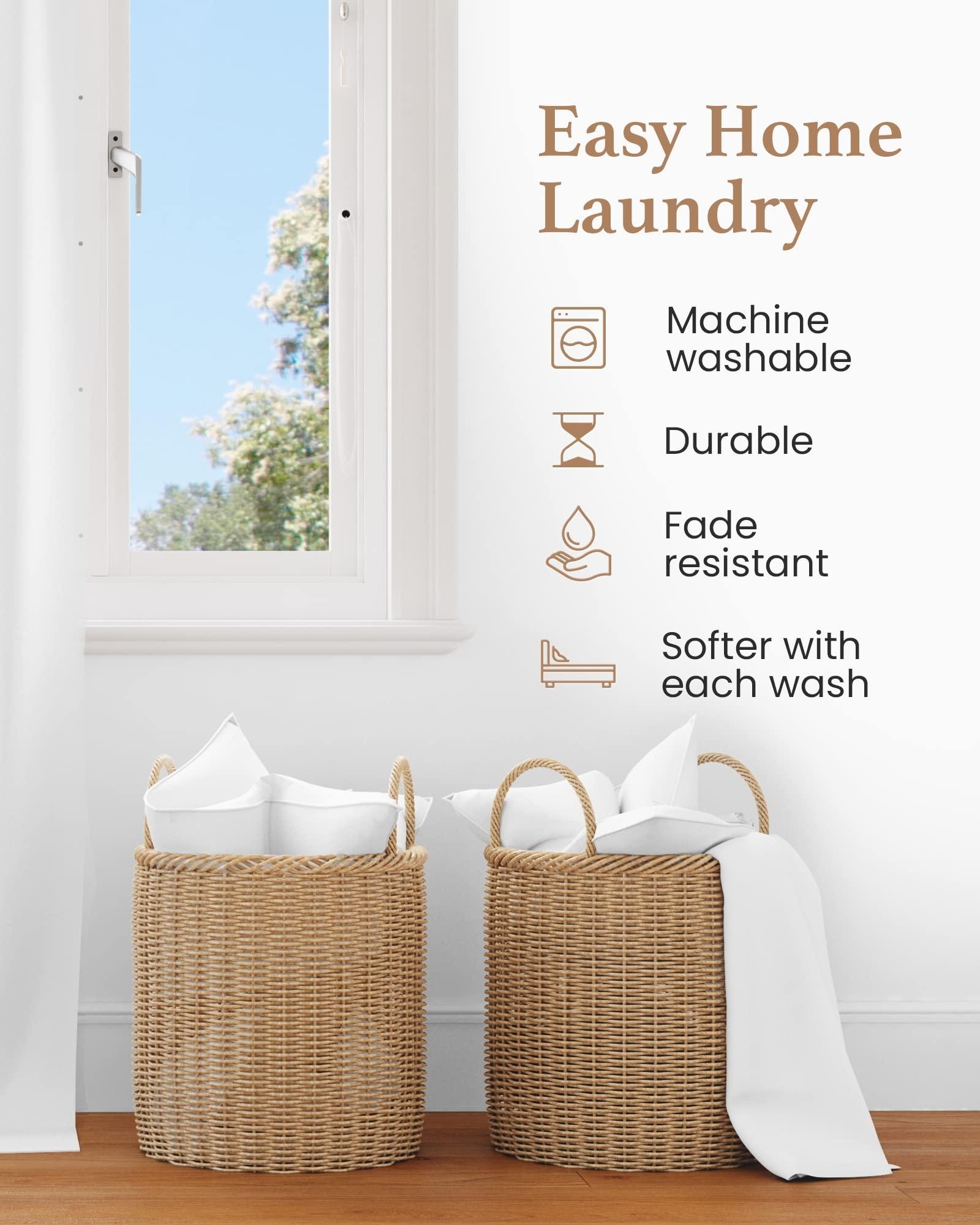 Good Sleep Bedding GOOD SLEEP BEDDING California King Sheet Sets - 100% Egyptian Cotton Sheets California King Size, 4Pc, 1000 TC, Cal King Sheet Set, Soft Sateen Weave, 16" Deep Pocket California King Sheet Set - White