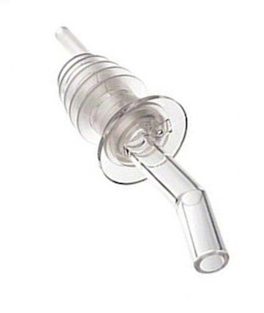 Anytime Bar Supplies 12 Olive Oil Pour Spouts Liquor Pourer Wine Pour Spout Free Flow Whiskey Pour Spouts. (Clear Spout No Collar)
