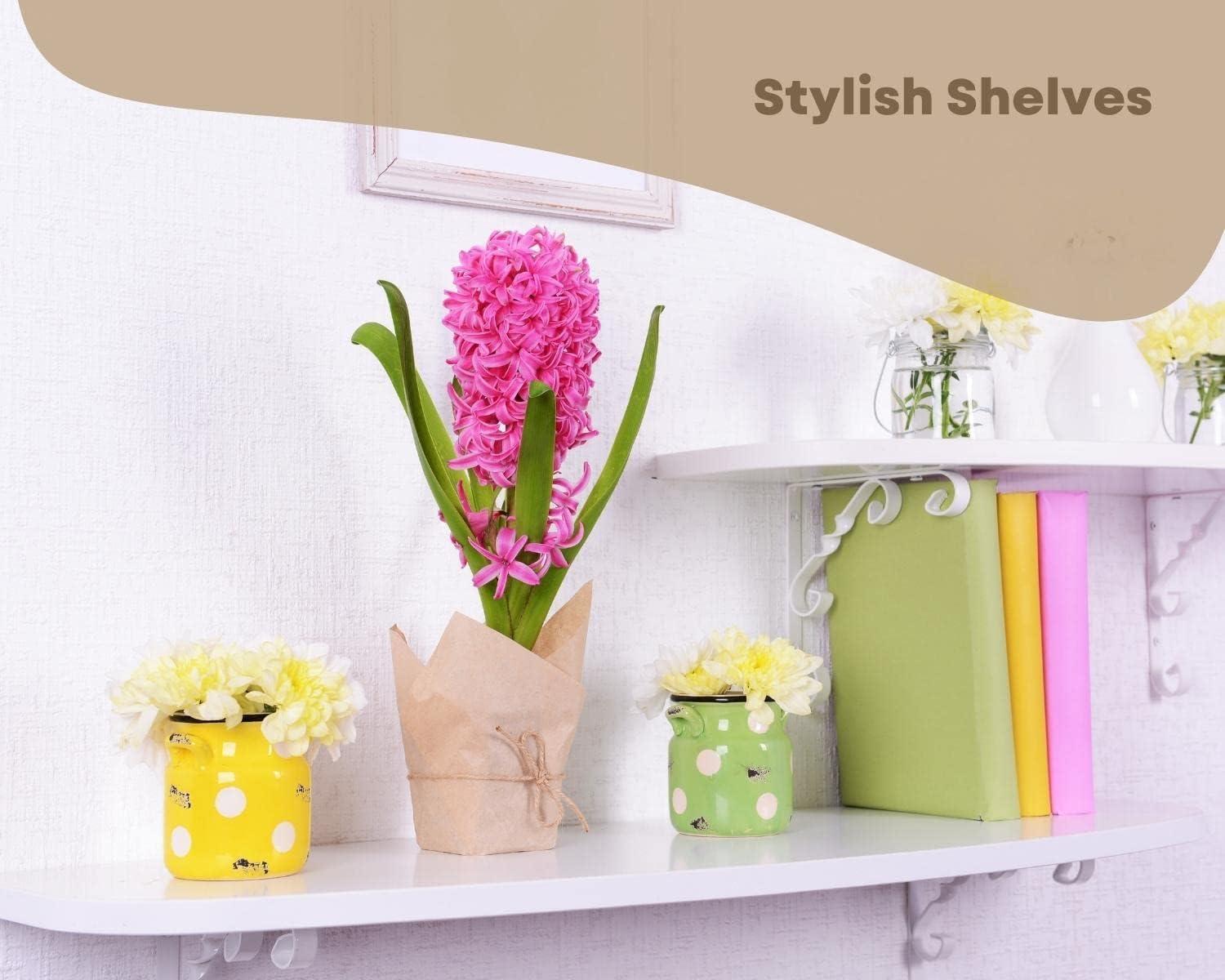 HomeLoft Basics White Cabinet Shelves, Melamine 1/2'' Thick, Custom, Cut to Size. (5' Depth x 14'' Length)