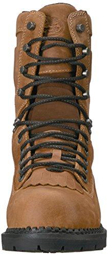 Georgia Boot Georgia Boot GB00097 Men BRN 9" Work, Brown, 8.5 Wide