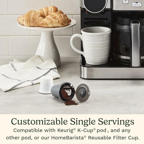 Cuisinart Cuisinart Coffee Maker, 12-Cup Glass Carafe, Automatic Hot & Iced Coffee Maker, Single Server Brewer, Stainless Steel, SS-16
