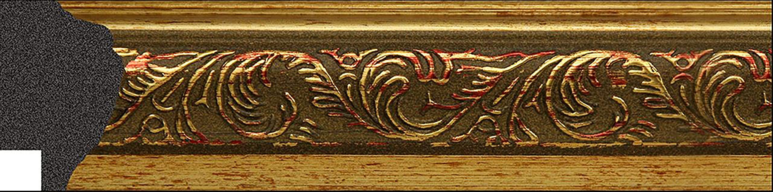 WHOLESALE ARTS AND FRAMES WHOLESALE ARTS AND FRAMES 1-1/2\" Polystyrene Versailles Ornate 17x17 Picture Frame Gold 3232,Made In USA Poster Frame, Ornate Frame for Oil Painting,Canvas Frame,Hand Crafted Quality Frame