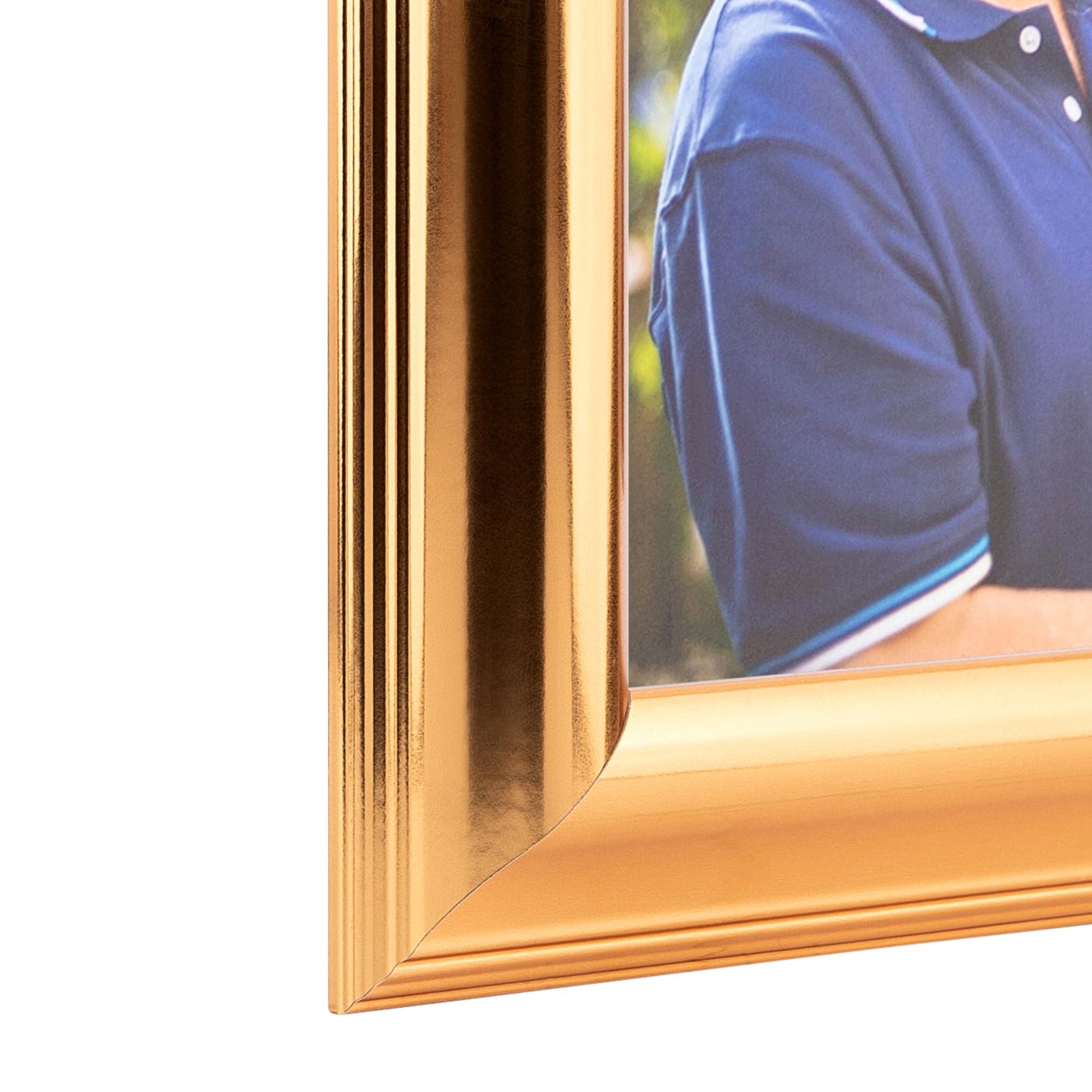 ArtToFrames ArtToFrames 5x28 Inch Multi Picture Frame, This 2.60 Inch Custom Wood Poster Frame is Other - Comes with Economy Acrylic and Corrugated Backing (2WOMMD419270-5x28)