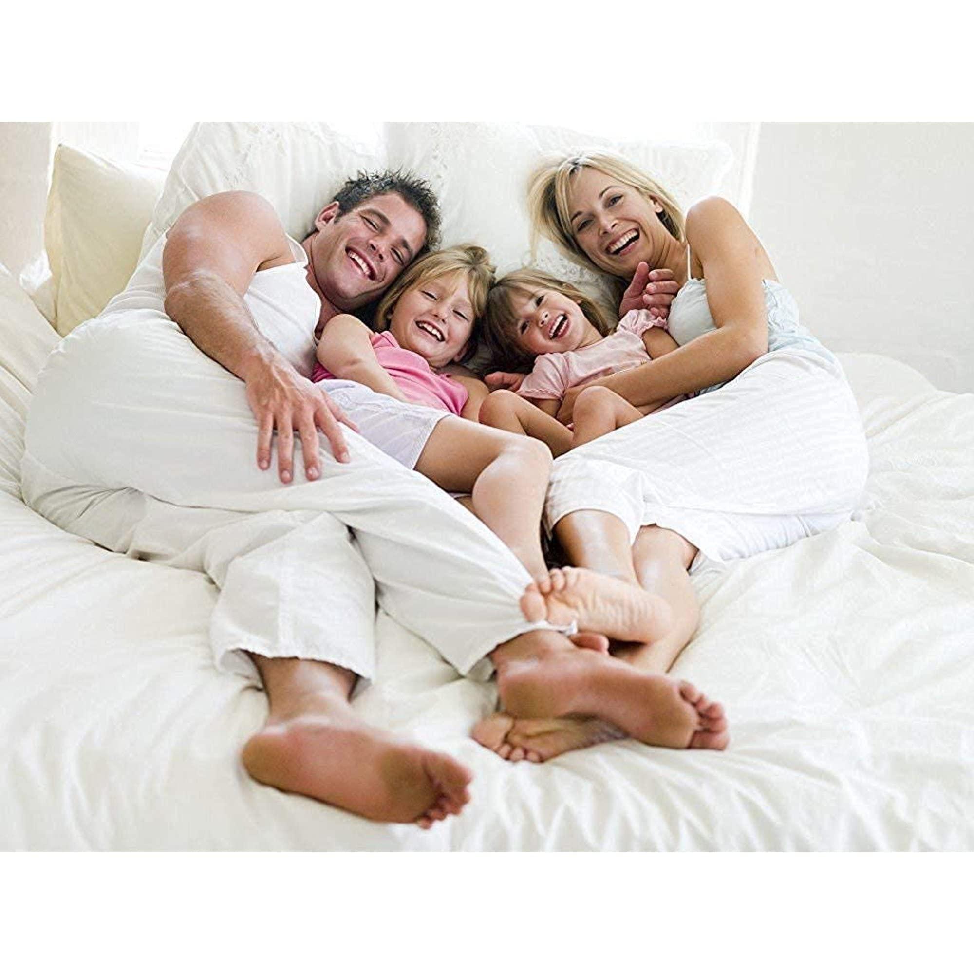 Drona Bedding Drona Bedding Luxurious and Unique 100% Natural Cotton 800 Thread Count 3Pc Round Bed Set (80\" Diameter, Twin XL Size) 15 Inches Deep Pocket Round Fitted Sheet with 2 Pillowcase,Beige Solid