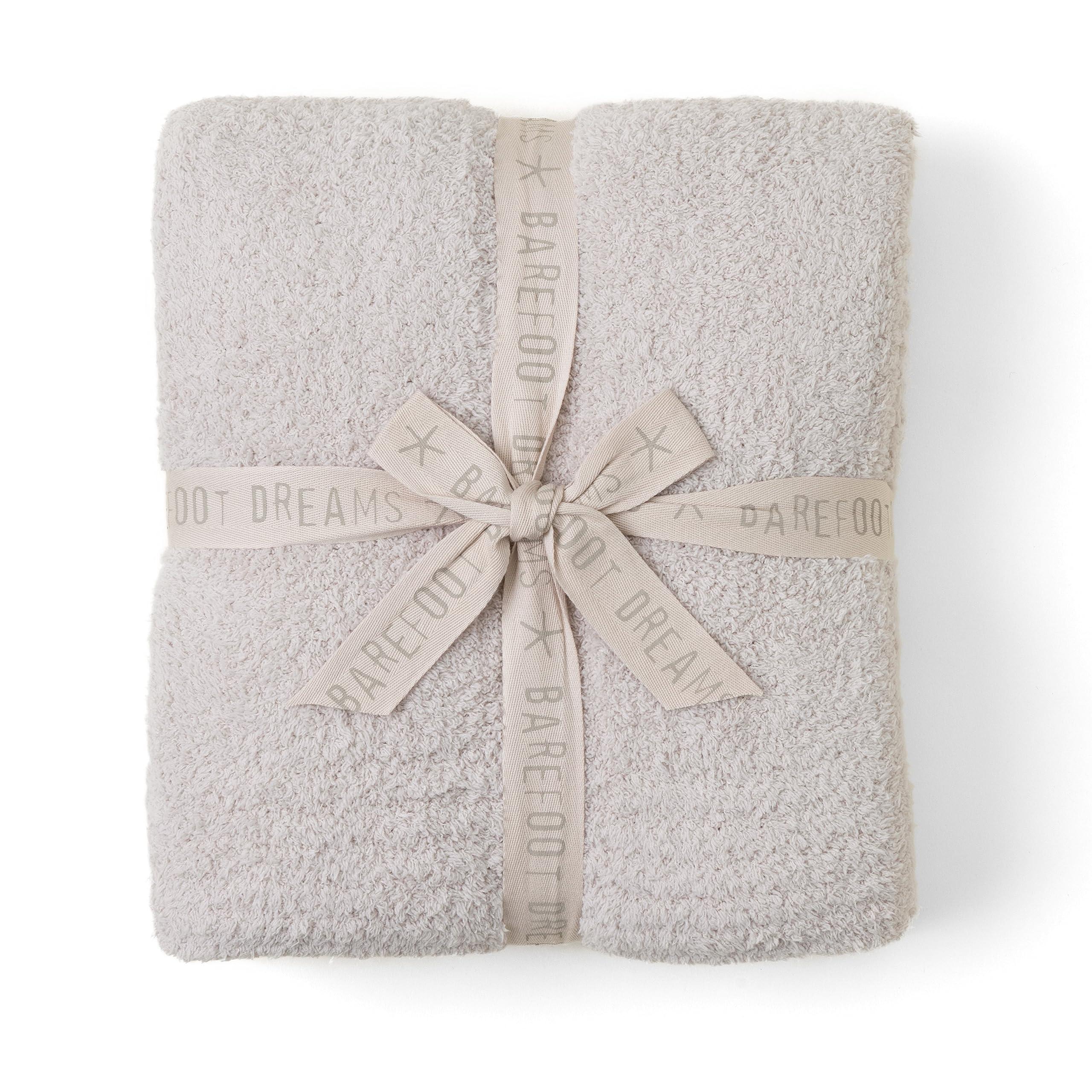 Barefoot Dreams Barefoot Dreams CozyChic Throw, Stone 54\" x 72\"