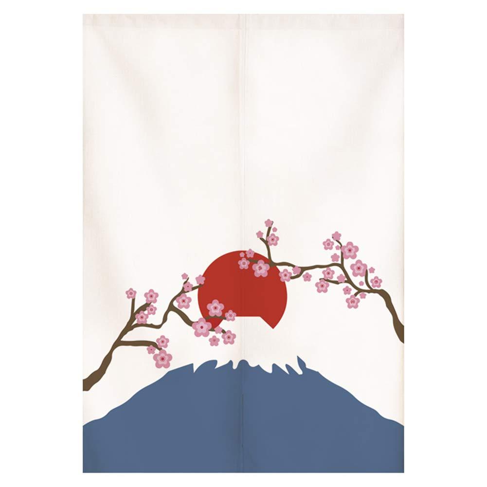 RLoncomix RLoncomix Japanese Noren Doorway Curtain Tapestry Hokusai Ukiyoe Mount Fuji Door Curtain Kitchen Bistro Home Decoration, 33 x 47 inches