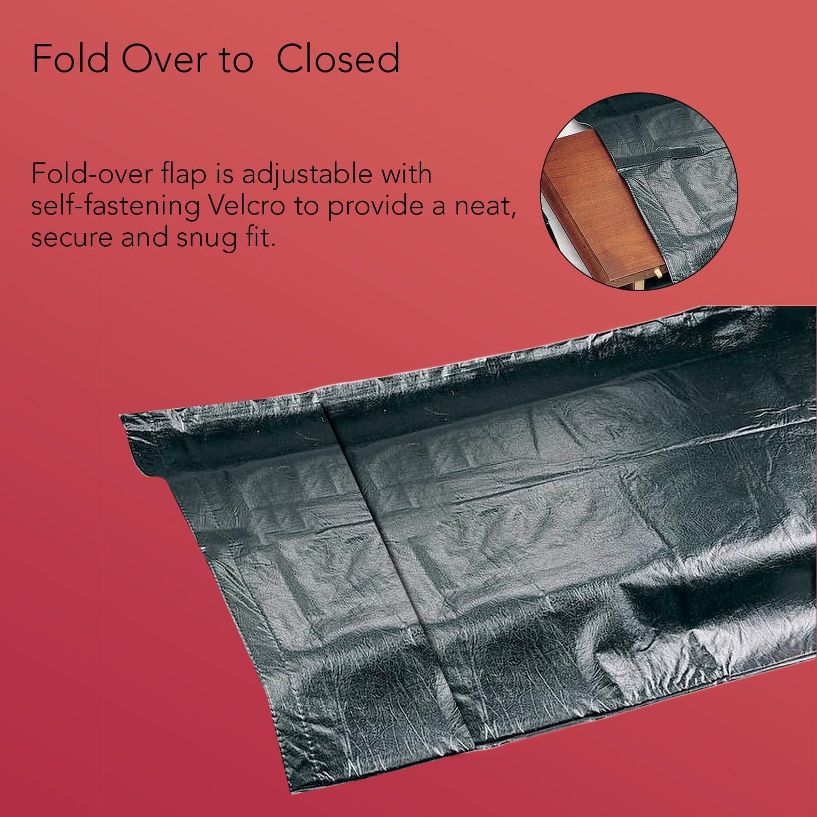 LAMINET LAMINET Premium Heavy Duty Table Leaf Storage Bag water , scratch resistant. Extra Thick waterproof exterior heavy duty flannel backing. Store Your Table Leaves safely. Holds Leaves up to 26" wide.