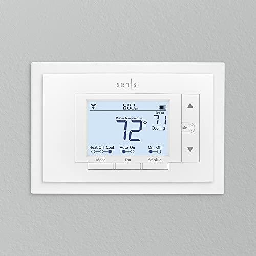 Emerson Thermostats Emerson F61-2663 Wall Plate for Sensi Wi-Fi Programmable Thermostat, White