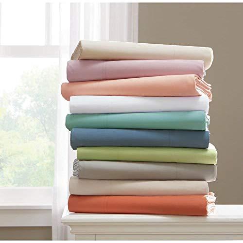 COTTONWALAS COTTONWALAS Heavy Egyptian Cotton at Affordable Price Emperor Size 4-PCs Sheets Set (1 Fitted, 1 Flat, 2 Pillowcase) Fits 21-24\" Pockets Depth, True 1500-TC Bed Sheets (Solid, Purple)